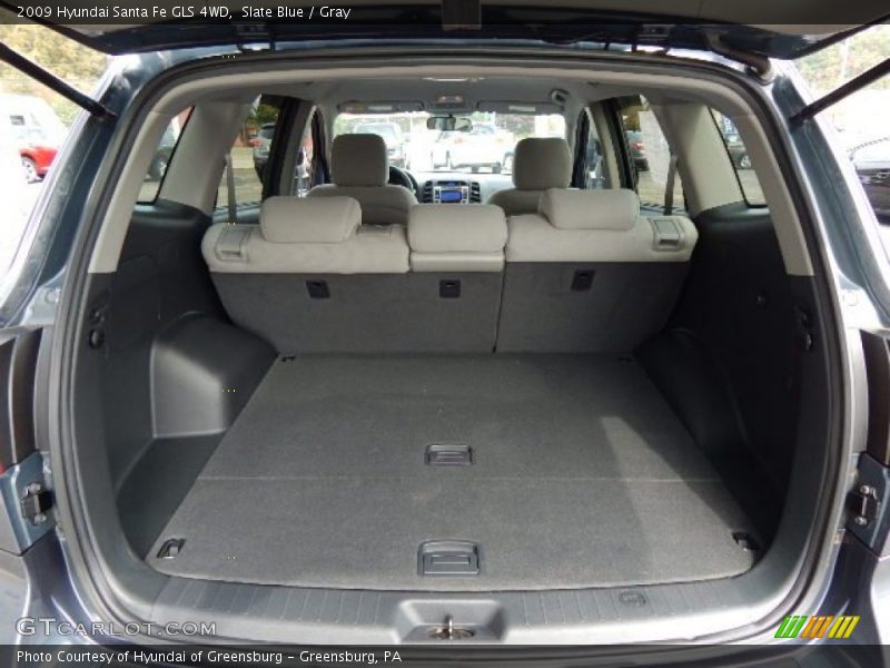 Slate Blue / Gray 2009 Hyundai Santa Fe GLS 4WD
