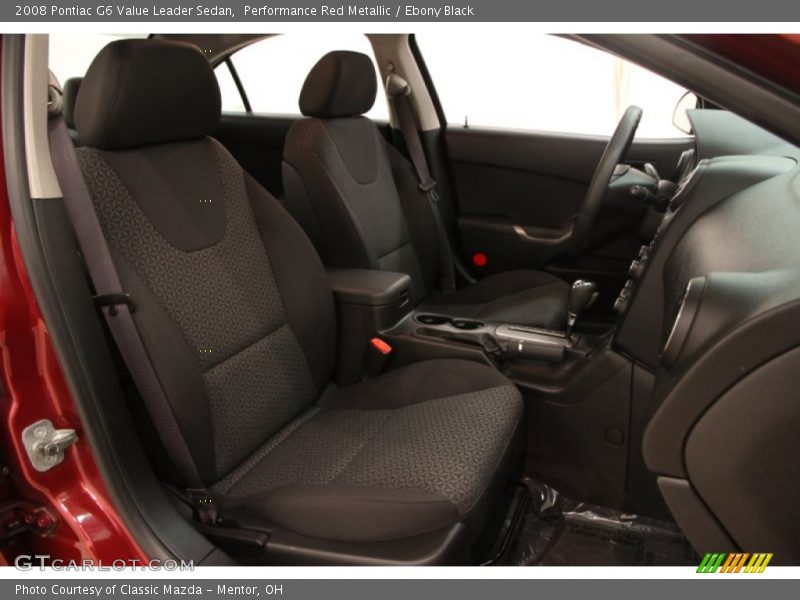 Performance Red Metallic / Ebony Black 2008 Pontiac G6 Value Leader Sedan