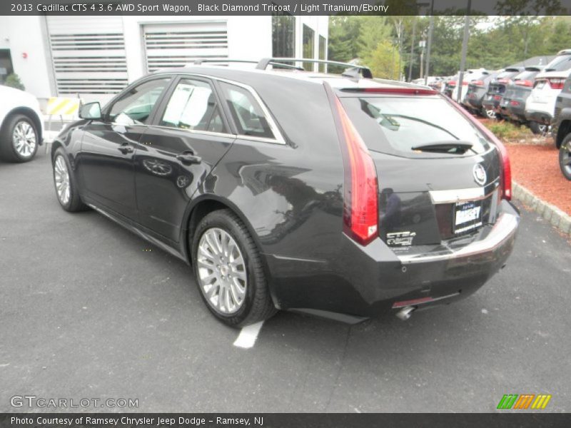 Black Diamond Tricoat / Light Titanium/Ebony 2013 Cadillac CTS 4 3.6 AWD Sport Wagon