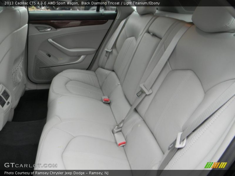 Rear Seat of 2013 CTS 4 3.6 AWD Sport Wagon