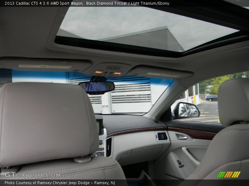 Black Diamond Tricoat / Light Titanium/Ebony 2013 Cadillac CTS 4 3.6 AWD Sport Wagon