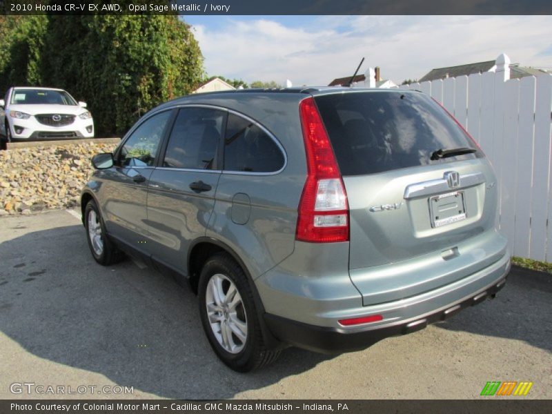 Opal Sage Metallic / Ivory 2010 Honda CR-V EX AWD