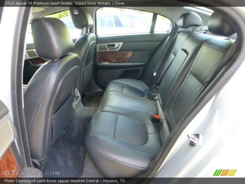 Liquid Silver Metallic / Dove 2010 Jaguar XF Premium Sport Sedan
