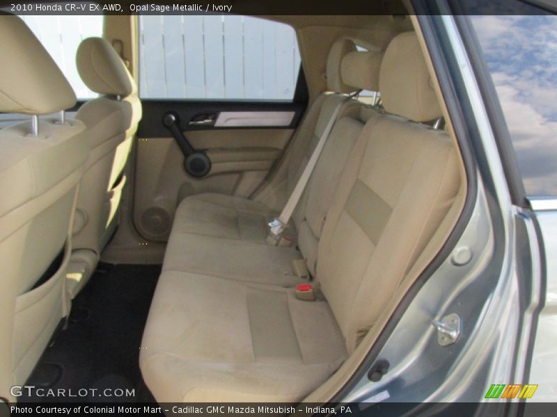 Opal Sage Metallic / Ivory 2010 Honda CR-V EX AWD