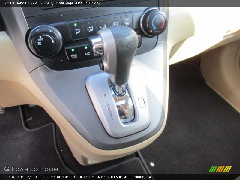 Opal Sage Metallic / Ivory 2010 Honda CR-V EX AWD