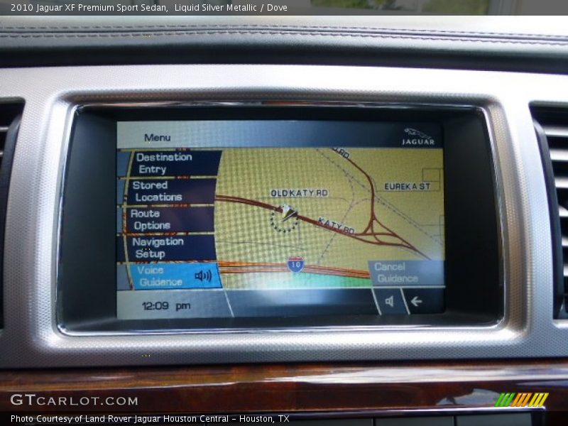 Liquid Silver Metallic / Dove 2010 Jaguar XF Premium Sport Sedan