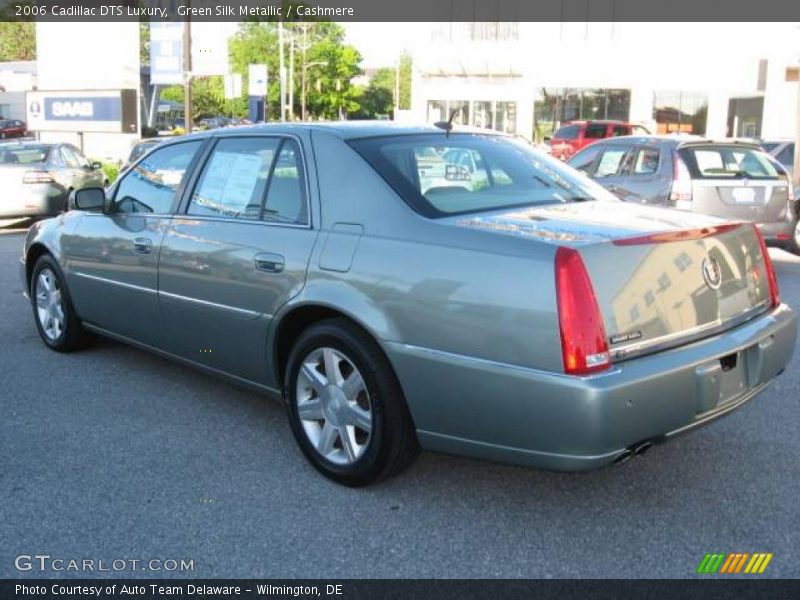 Green Silk Metallic / Cashmere 2006 Cadillac DTS Luxury