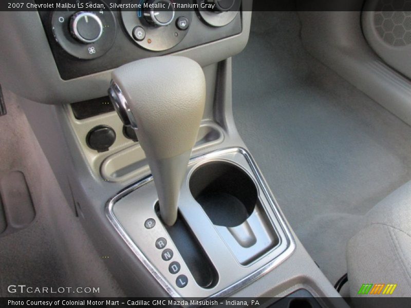Silverstone Metallic / Titanium Gray 2007 Chevrolet Malibu LS Sedan