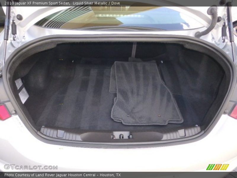 Liquid Silver Metallic / Dove 2010 Jaguar XF Premium Sport Sedan