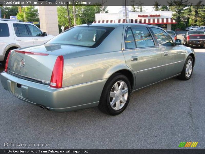 Green Silk Metallic / Cashmere 2006 Cadillac DTS Luxury