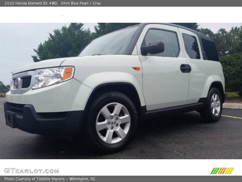 Omni Blue Pearl / Gray 2010 Honda Element EX 4WD