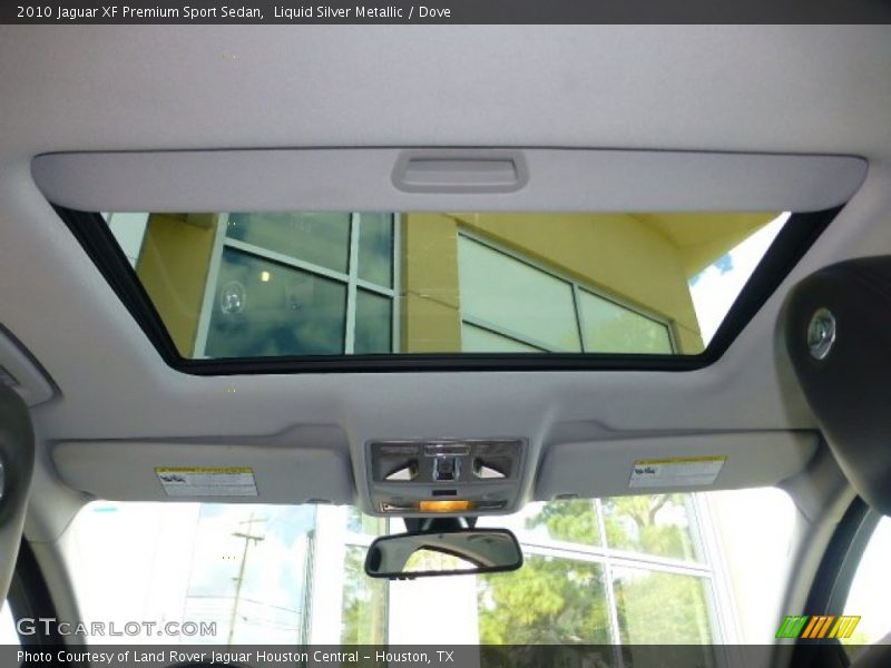 Liquid Silver Metallic / Dove 2010 Jaguar XF Premium Sport Sedan