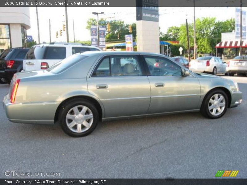 Green Silk Metallic / Cashmere 2006 Cadillac DTS Luxury