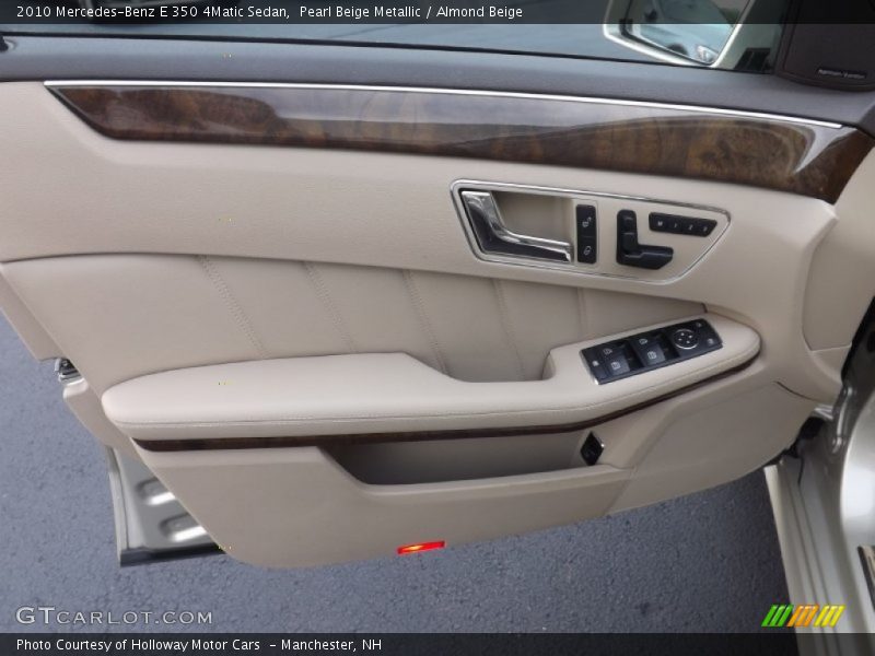 Pearl Beige Metallic / Almond Beige 2010 Mercedes-Benz E 350 4Matic Sedan