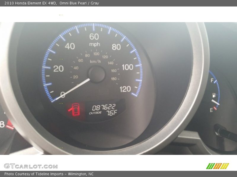 Omni Blue Pearl / Gray 2010 Honda Element EX 4WD