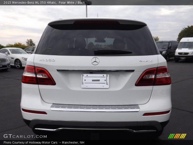 Polar White / Black 2015 Mercedes-Benz ML 350 4Matic