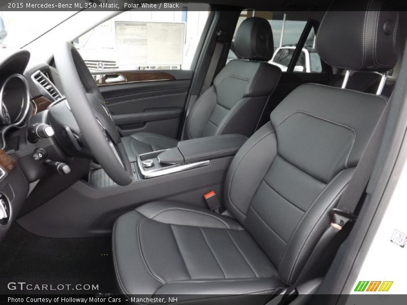 Polar White / Black 2015 Mercedes-Benz ML 350 4Matic
