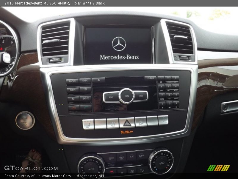 Polar White / Black 2015 Mercedes-Benz ML 350 4Matic