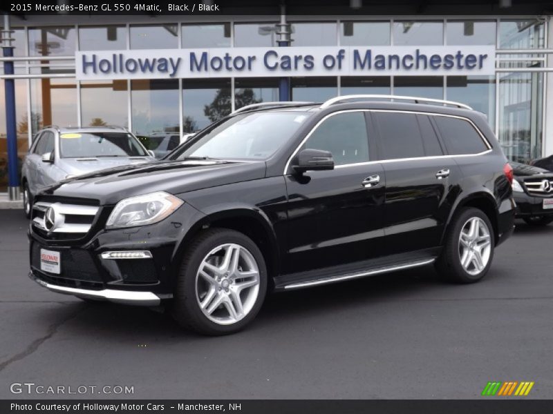 Black / Black 2015 Mercedes-Benz GL 550 4Matic