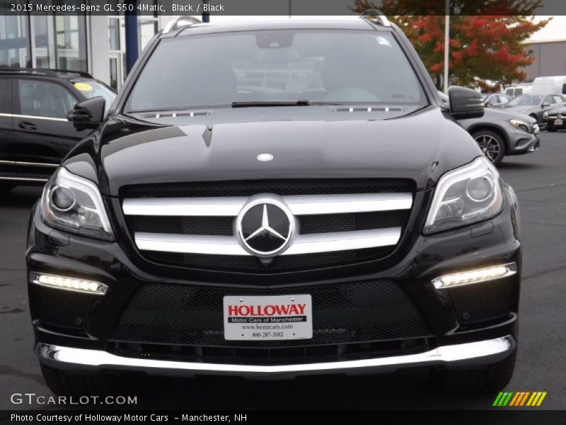 Black / Black 2015 Mercedes-Benz GL 550 4Matic