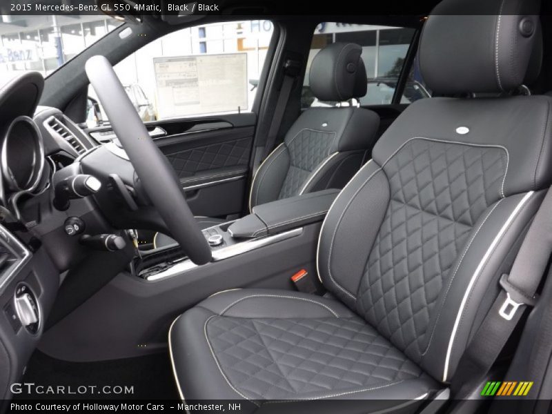 Black / Black 2015 Mercedes-Benz GL 550 4Matic