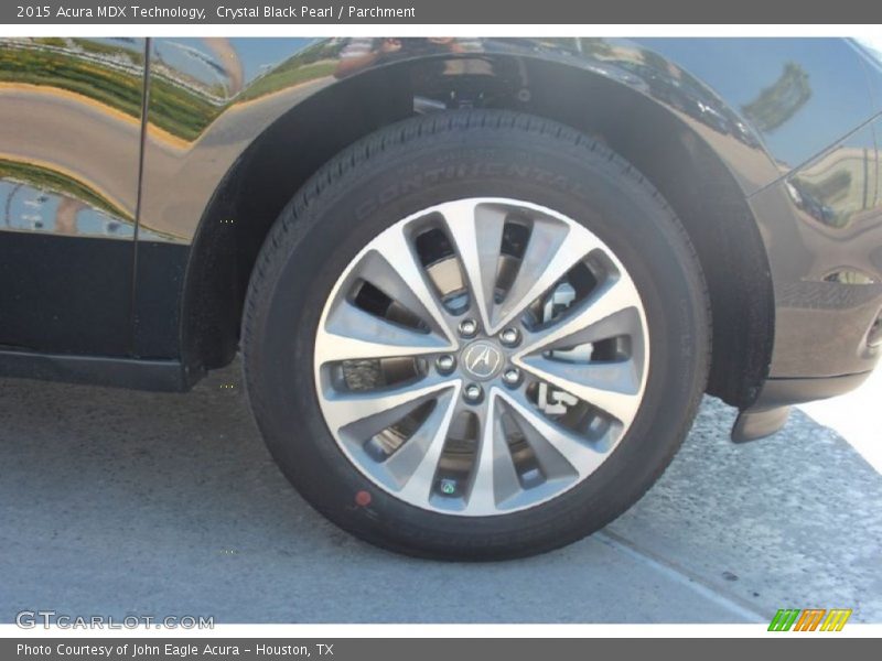 Crystal Black Pearl / Parchment 2015 Acura MDX Technology
