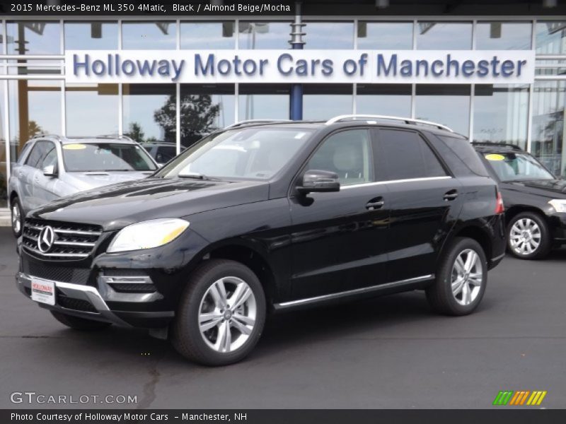 Black / Almond Beige/Mocha 2015 Mercedes-Benz ML 350 4Matic