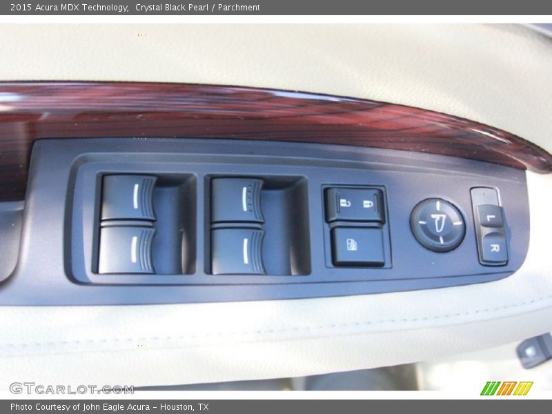 Crystal Black Pearl / Parchment 2015 Acura MDX Technology