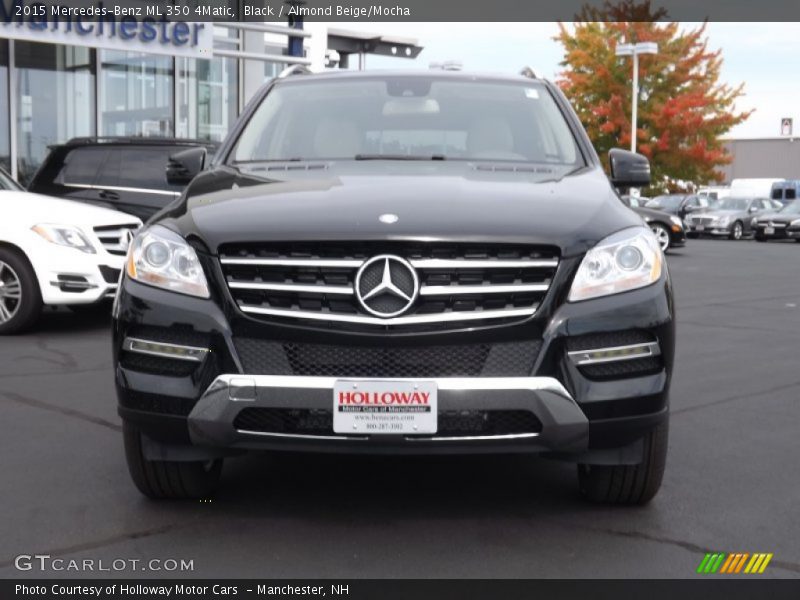 Black / Almond Beige/Mocha 2015 Mercedes-Benz ML 350 4Matic