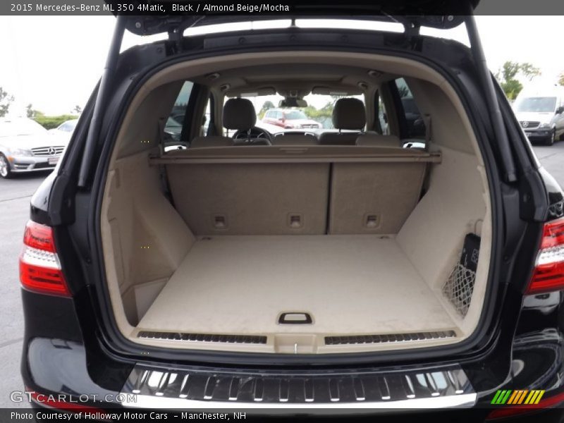 Black / Almond Beige/Mocha 2015 Mercedes-Benz ML 350 4Matic