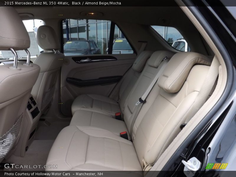 Black / Almond Beige/Mocha 2015 Mercedes-Benz ML 350 4Matic