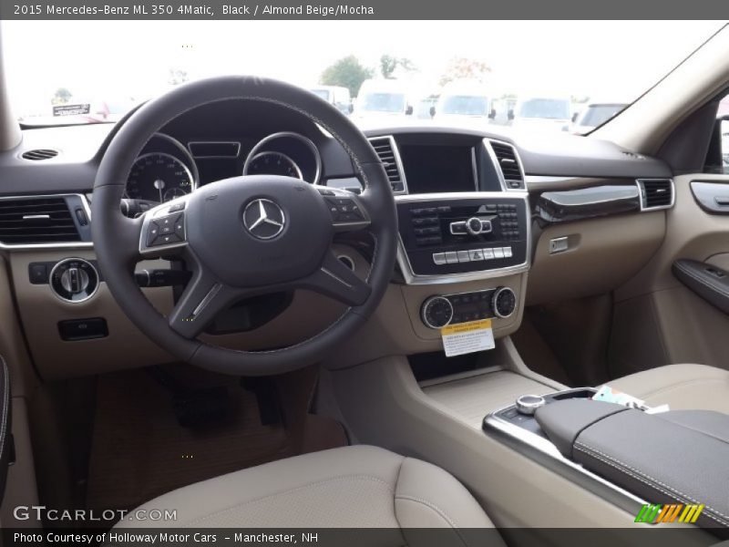 Black / Almond Beige/Mocha 2015 Mercedes-Benz ML 350 4Matic