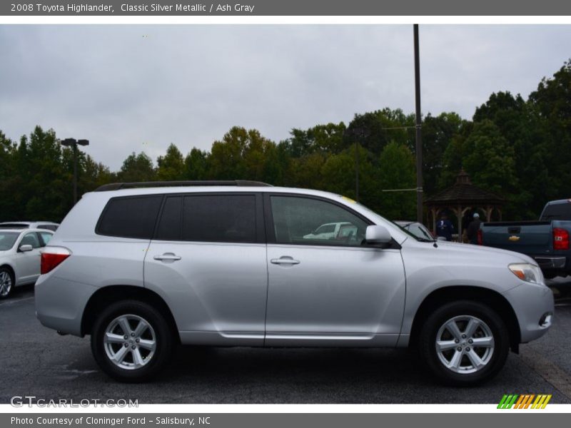 Classic Silver Metallic / Ash Gray 2008 Toyota Highlander