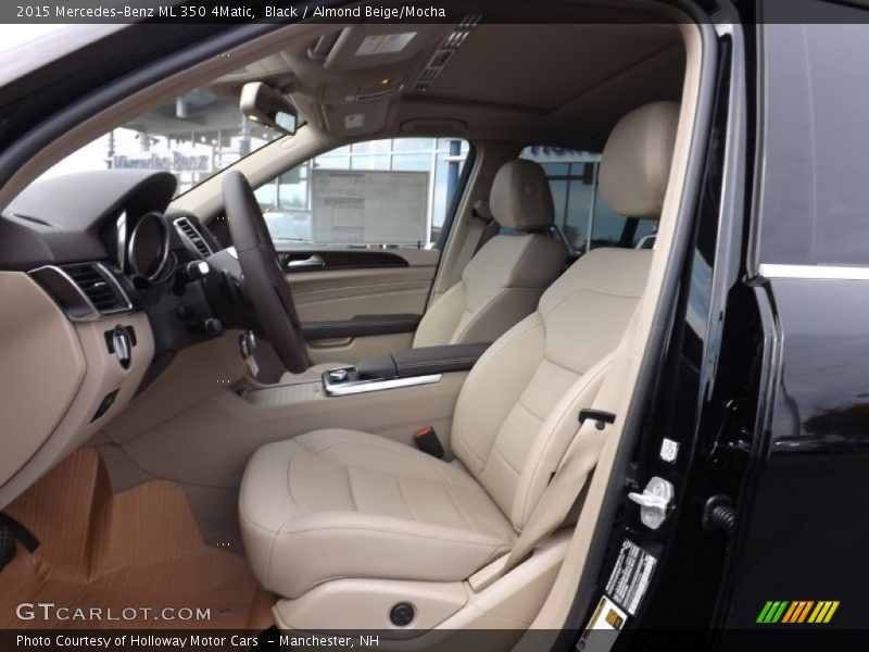 Black / Almond Beige/Mocha 2015 Mercedes-Benz ML 350 4Matic