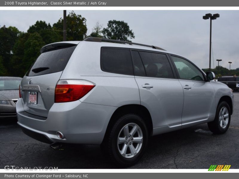 Classic Silver Metallic / Ash Gray 2008 Toyota Highlander