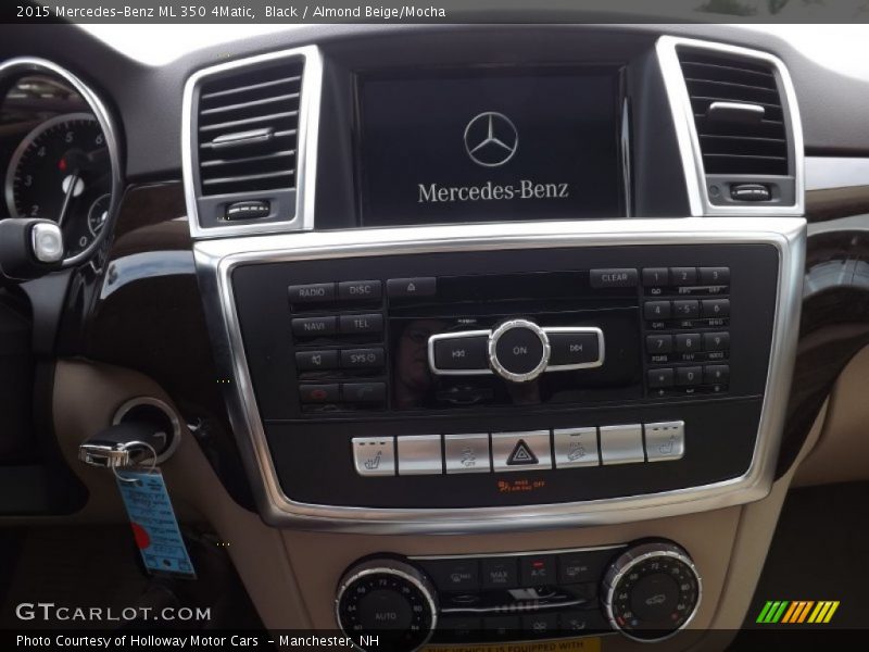 Black / Almond Beige/Mocha 2015 Mercedes-Benz ML 350 4Matic