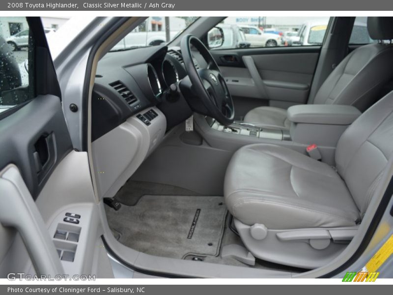 Classic Silver Metallic / Ash Gray 2008 Toyota Highlander