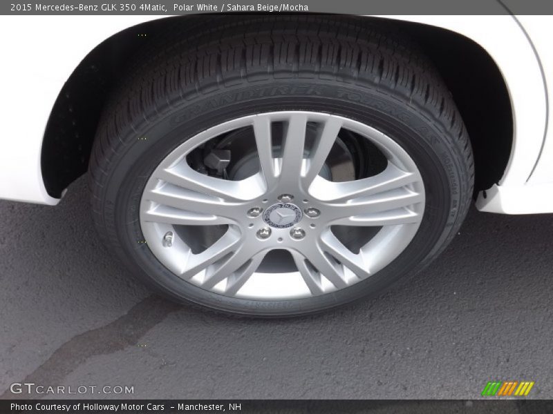 Polar White / Sahara Beige/Mocha 2015 Mercedes-Benz GLK 350 4Matic