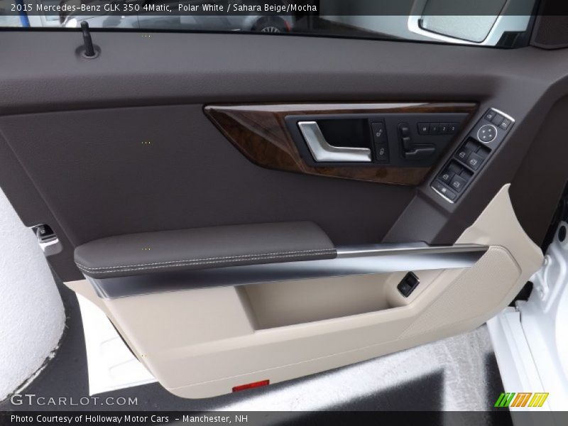 Polar White / Sahara Beige/Mocha 2015 Mercedes-Benz GLK 350 4Matic