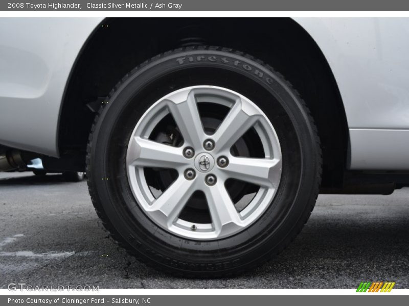 Classic Silver Metallic / Ash Gray 2008 Toyota Highlander