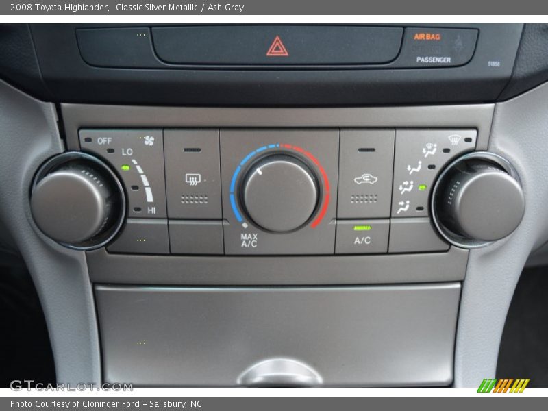 Classic Silver Metallic / Ash Gray 2008 Toyota Highlander
