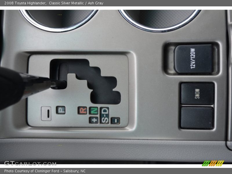 Classic Silver Metallic / Ash Gray 2008 Toyota Highlander