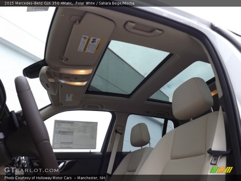 Polar White / Sahara Beige/Mocha 2015 Mercedes-Benz GLK 350 4Matic