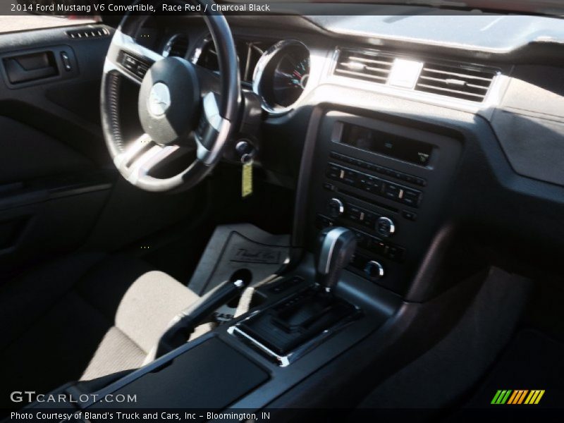 Race Red / Charcoal Black 2014 Ford Mustang V6 Convertible