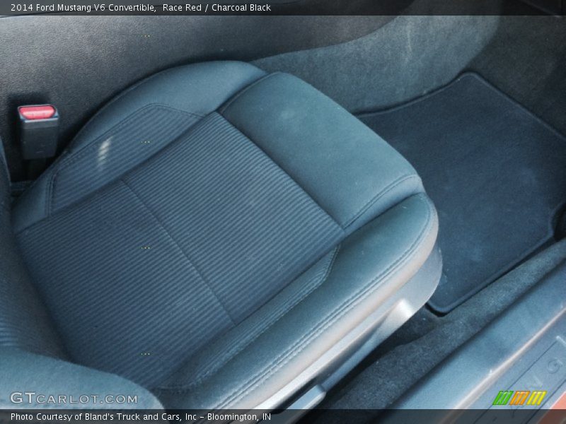 Race Red / Charcoal Black 2014 Ford Mustang V6 Convertible