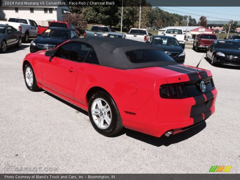 Race Red / Charcoal Black 2014 Ford Mustang V6 Convertible