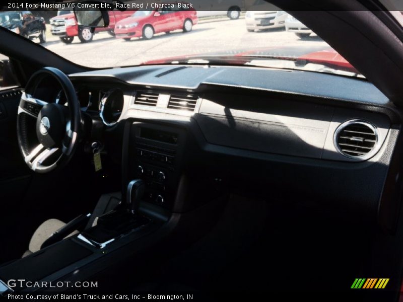 Race Red / Charcoal Black 2014 Ford Mustang V6 Convertible