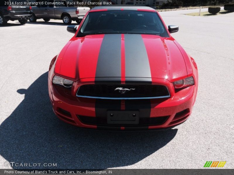 Race Red / Charcoal Black 2014 Ford Mustang V6 Convertible