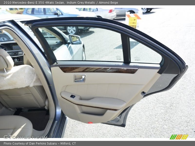 Indium Grey Metallic / Almond Beige 2010 Mercedes-Benz E 350 4Matic Sedan