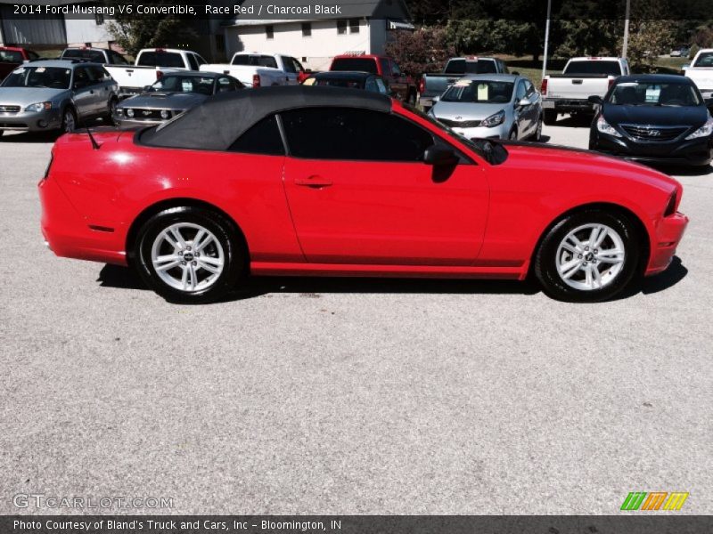 Race Red / Charcoal Black 2014 Ford Mustang V6 Convertible